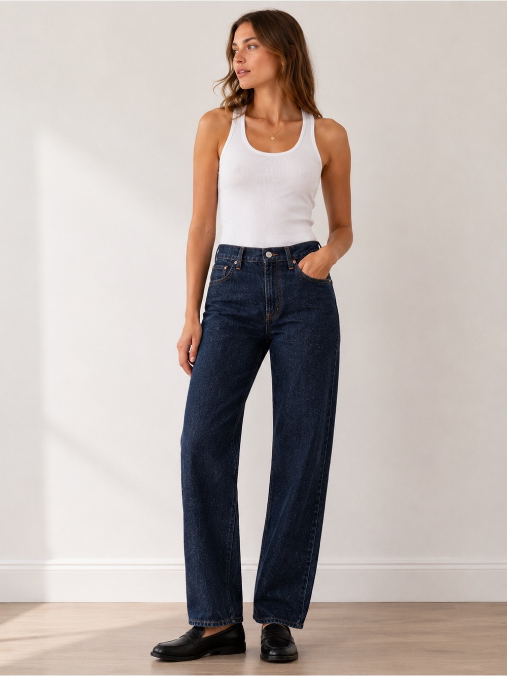 Abercrombie & Fitch ’90s Straight Ultra High Rise Jeans 33/16R